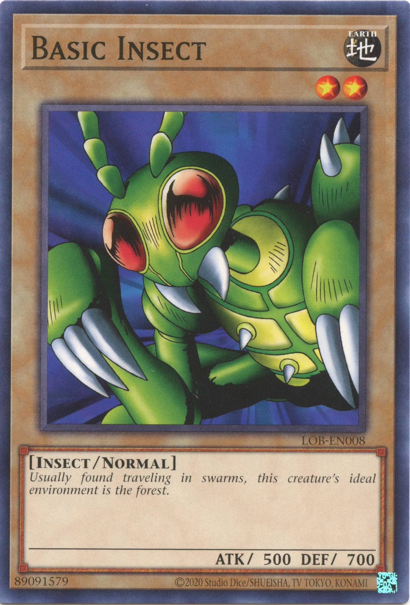 Basic Insect (25th Anniversary) [LOB-EN008] Common | Good Games Morley