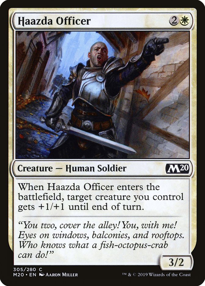 Haazda Officer [Core Set 2020] | Good Games Morley