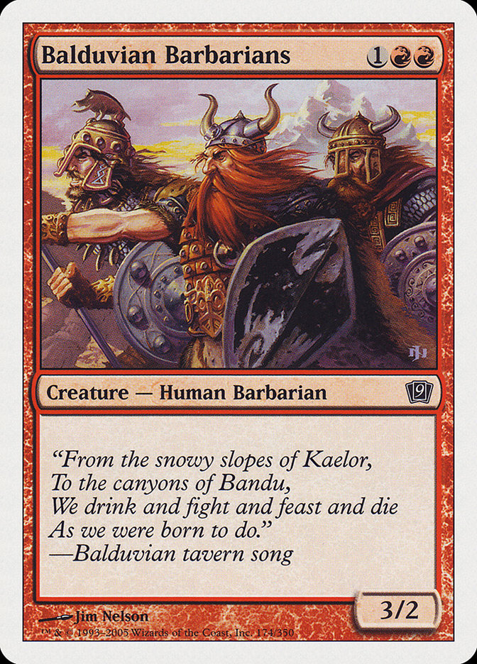 Balduvian Barbarians [Ninth Edition] | Good Games Morley