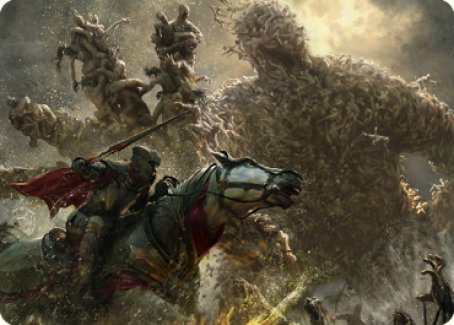 Writhing Necromass Art Card [Dominaria United Art Series] | Good Games Morley