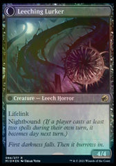 Curse of Leeches // Leeching Lurker [Innistrad: Midnight Hunt Prerelease Promos] | Good Games Morley