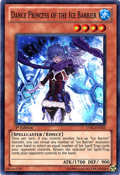 Dance Princess of the Ice Barrier [STBL-EN033] Super Rare | Good Games Morley