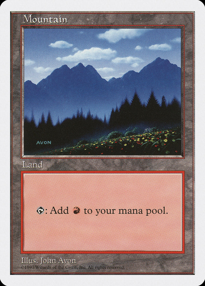 Mountain (445) [Fifth Edition] | Good Games Morley