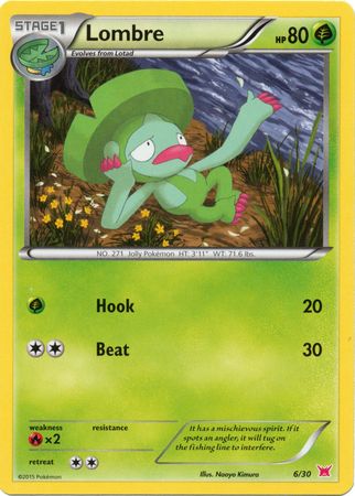 Lombre (6/30) [XY: Trainer Kit 2 - Latias] | Good Games Morley