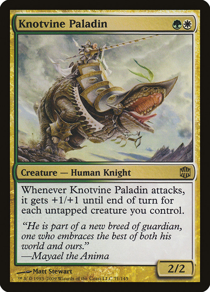 Knotvine Paladin [Alara Reborn] | Good Games Morley