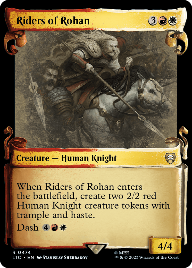 Riders of Rohan [The Lord of the Rings: Tales of Middle-Earth Commander Showcase Scrolls] | Good Games Morley
