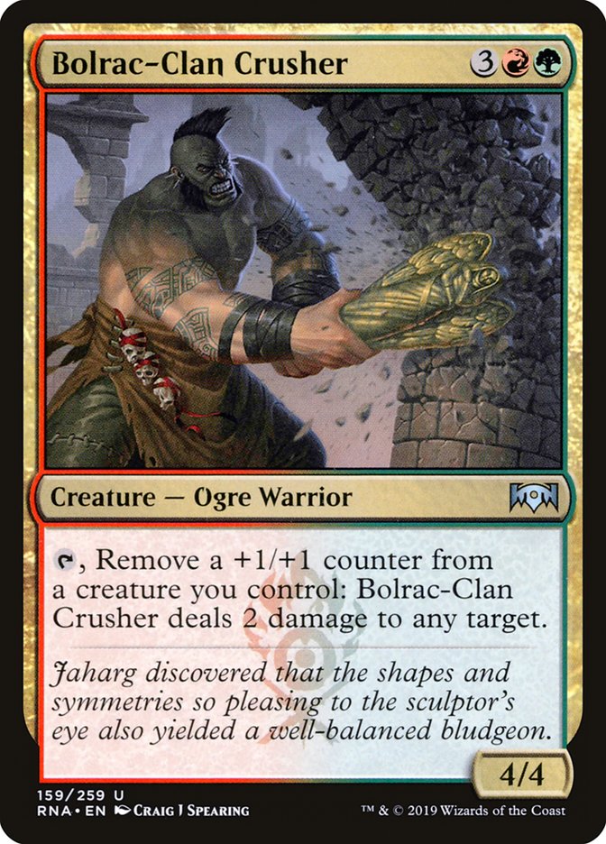 Bolrac-Clan Crusher [Ravnica Allegiance] | Good Games Morley