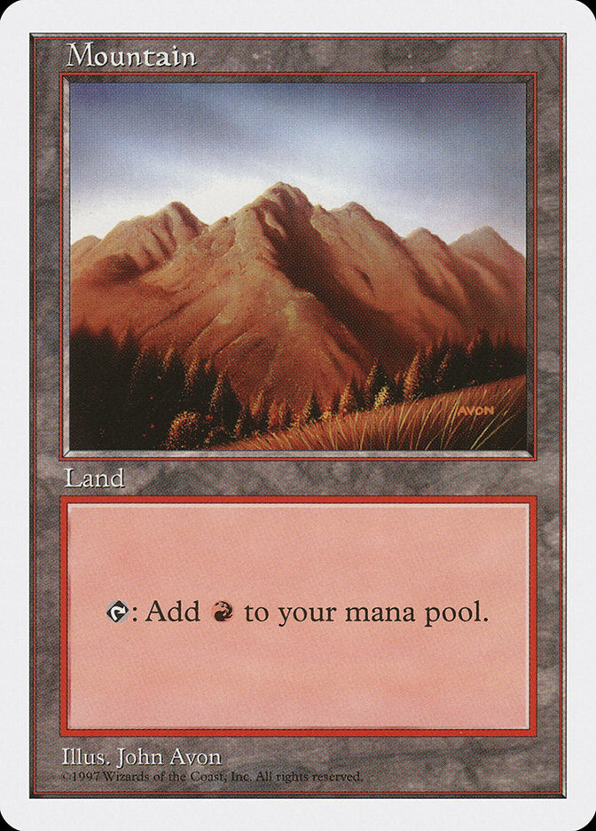 Mountain (444) [Fifth Edition] | Good Games Morley