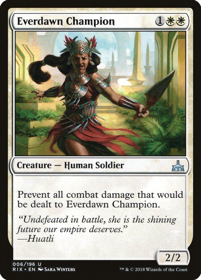 Everdawn Champion [Rivals of Ixalan] | Good Games Morley