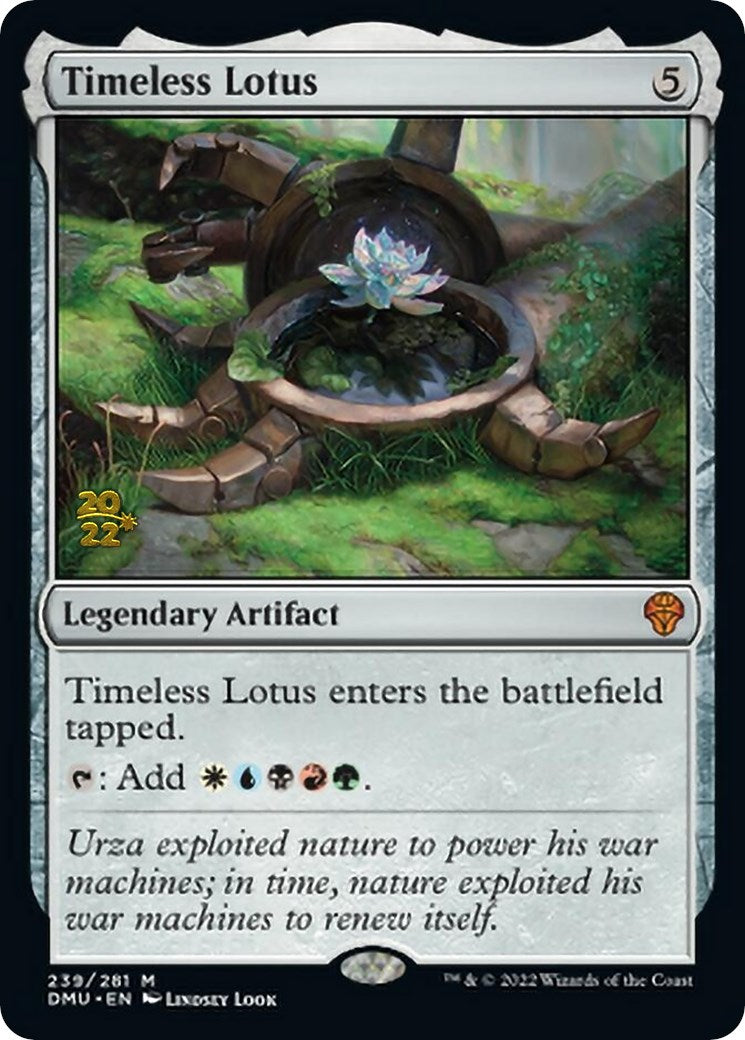 Timeless Lotus [Dominaria United Prerelease Promos] | Good Games Morley