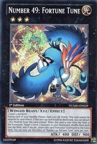 Number 49: Fortune Tune [NUMH-EN029] Secret Rare | Good Games Morley