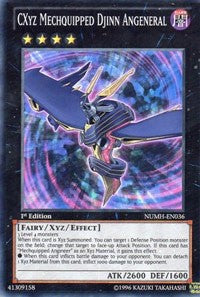 CXyz Mechquipped Djinn Angeneral [NUMH-EN036] Super Rare | Good Games Morley