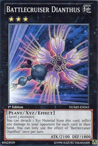 Battlecruiser Dianthus [NUMH-EN043] Super Rare | Good Games Morley