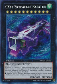 CXyz Skypalace Babylon [NUMH-EN046] Secret Rare | Good Games Morley