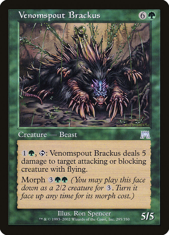 Venomspout Brackus [Onslaught] | Good Games Morley