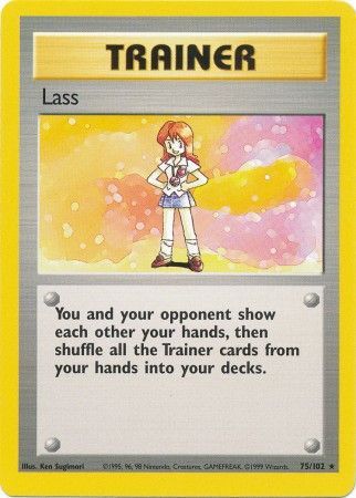 Lass (75/102) [Base Set Unlimited] | Good Games Morley