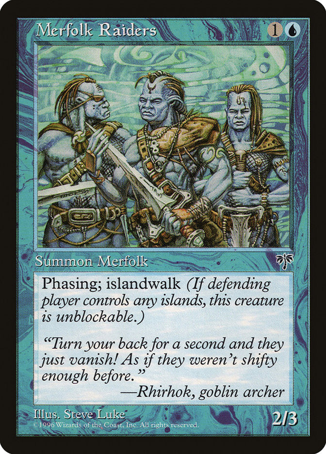 Merfolk Raiders [Mirage] | Good Games Morley