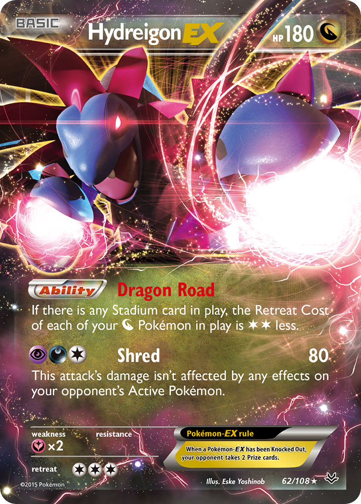 Hydreigon EX (62/108) [XY: Roaring Skies] | Good Games Morley