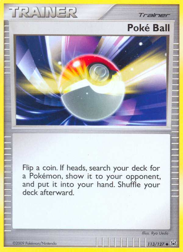 Poke Ball (113/127) [Platinum: Base Set] | Good Games Morley