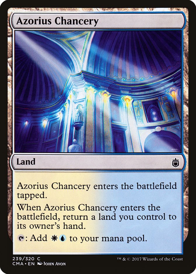 Azorius Chancery [Commander Anthology] | Good Games Morley