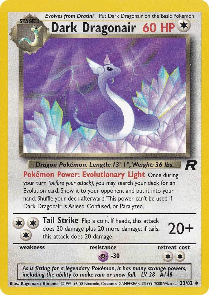 Dark Dragonair (33/82) [Team Rocket Unlimited] | Good Games Morley