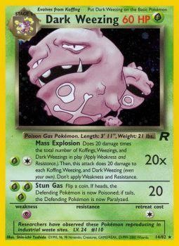 Dark Weezing (14/82) [Team Rocket Unlimited] | Good Games Morley