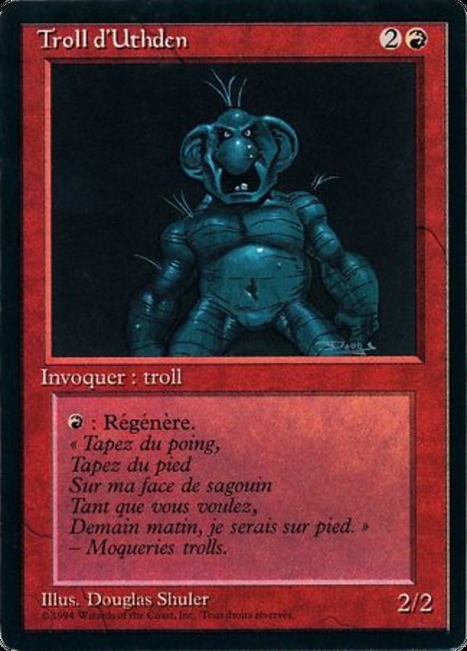 Uthden Troll [Foreign Black Border] | Good Games Morley
