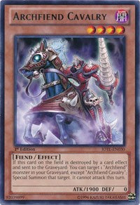 Archfiend Cavalry [JOTL-EN030] Rare | Good Games Morley