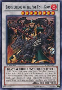 Brotherhood of the Fire Fist - Kirin [JOTL-EN042] Rare | Good Games Morley