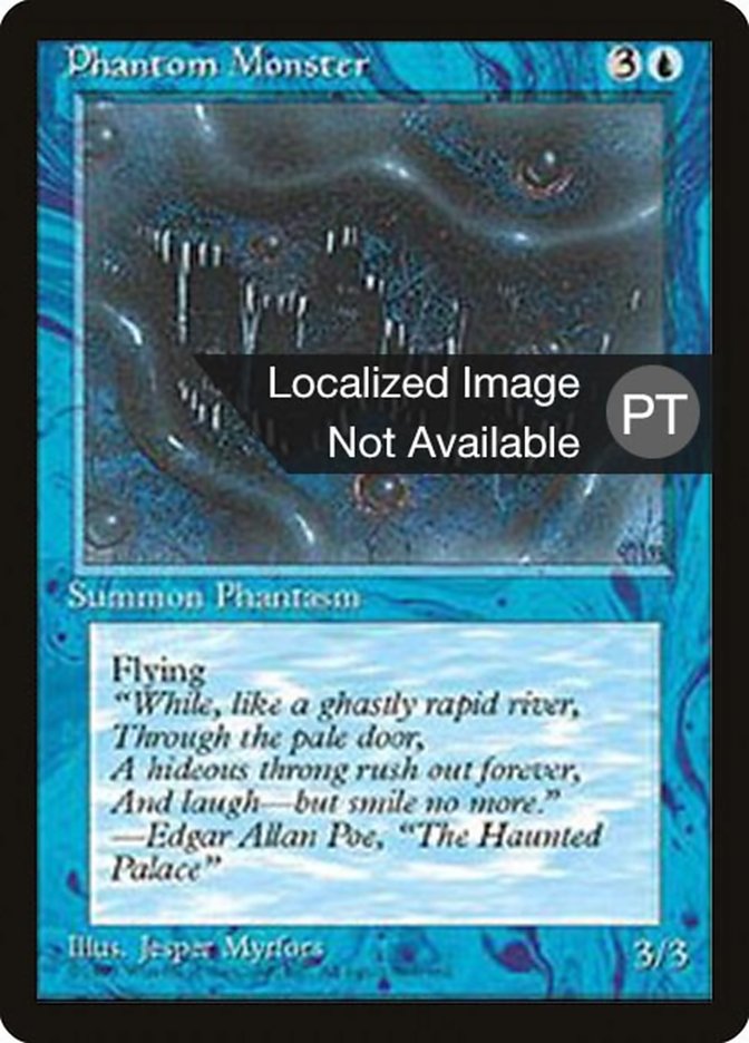 Phantom Monster [Fourth Edition (Foreign Black Border)] | Good Games Morley
