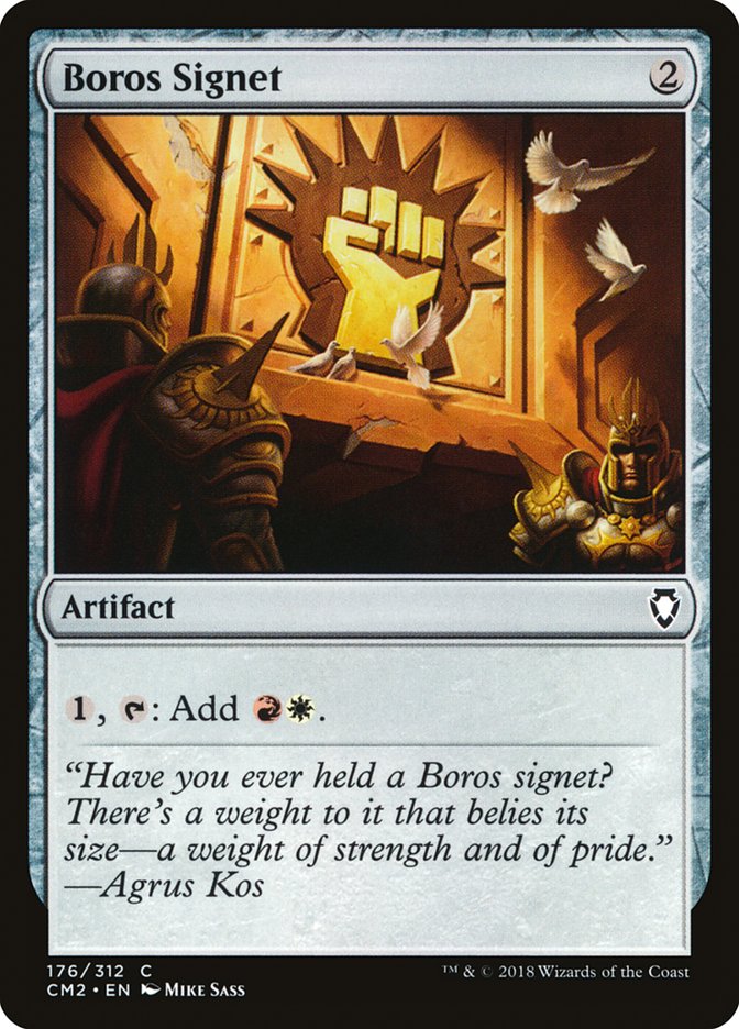 Boros Signet [Commander Anthology Volume II] | Good Games Morley