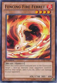 Fencing Fire Ferret [JOTL-EN097] Common | Good Games Morley