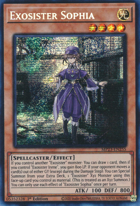 Exosister Sophia [MP23-EN255] Prismatic Secret Rare | Good Games Morley