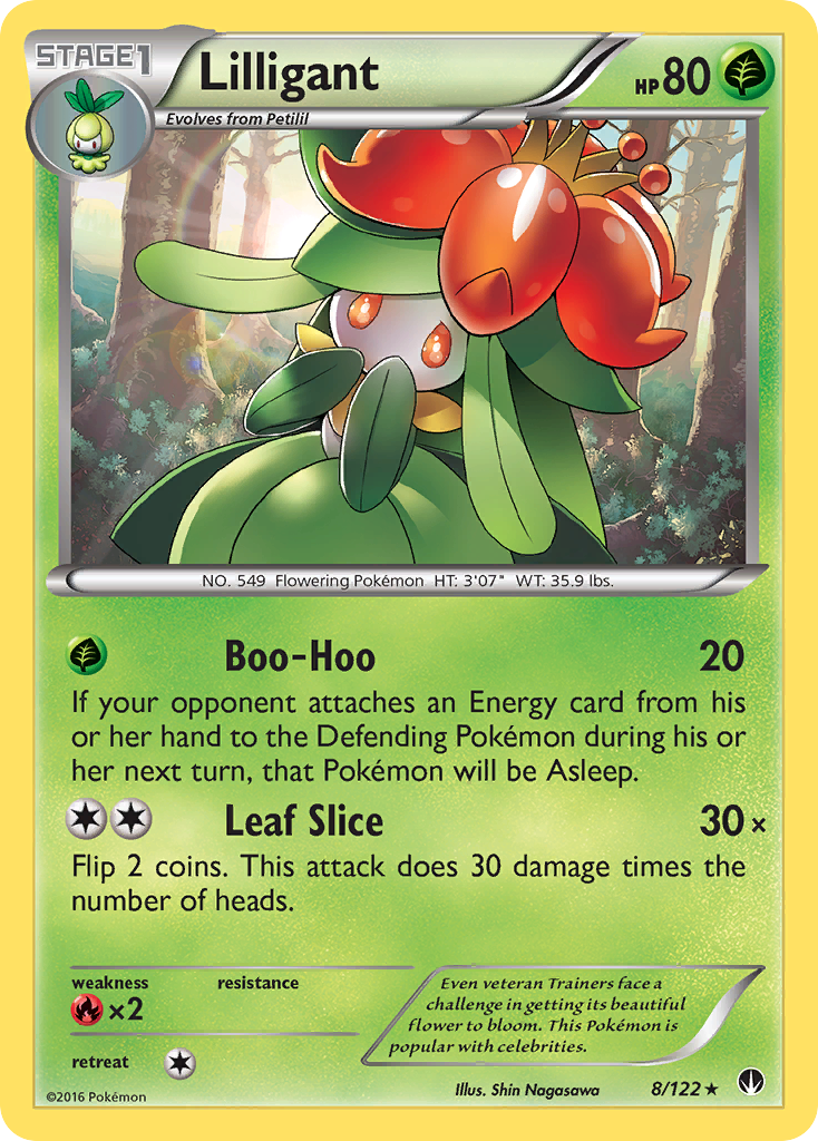 Lilligant (8/122) [XY: BREAKpoint] | Good Games Morley