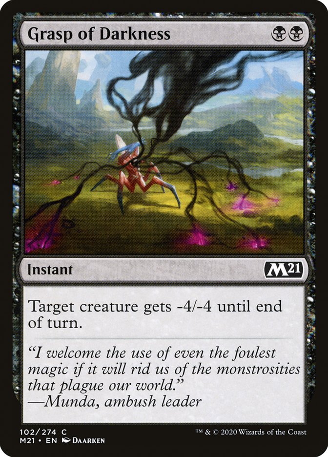 Grasp of Darkness [Core Set 2021] | Good Games Morley