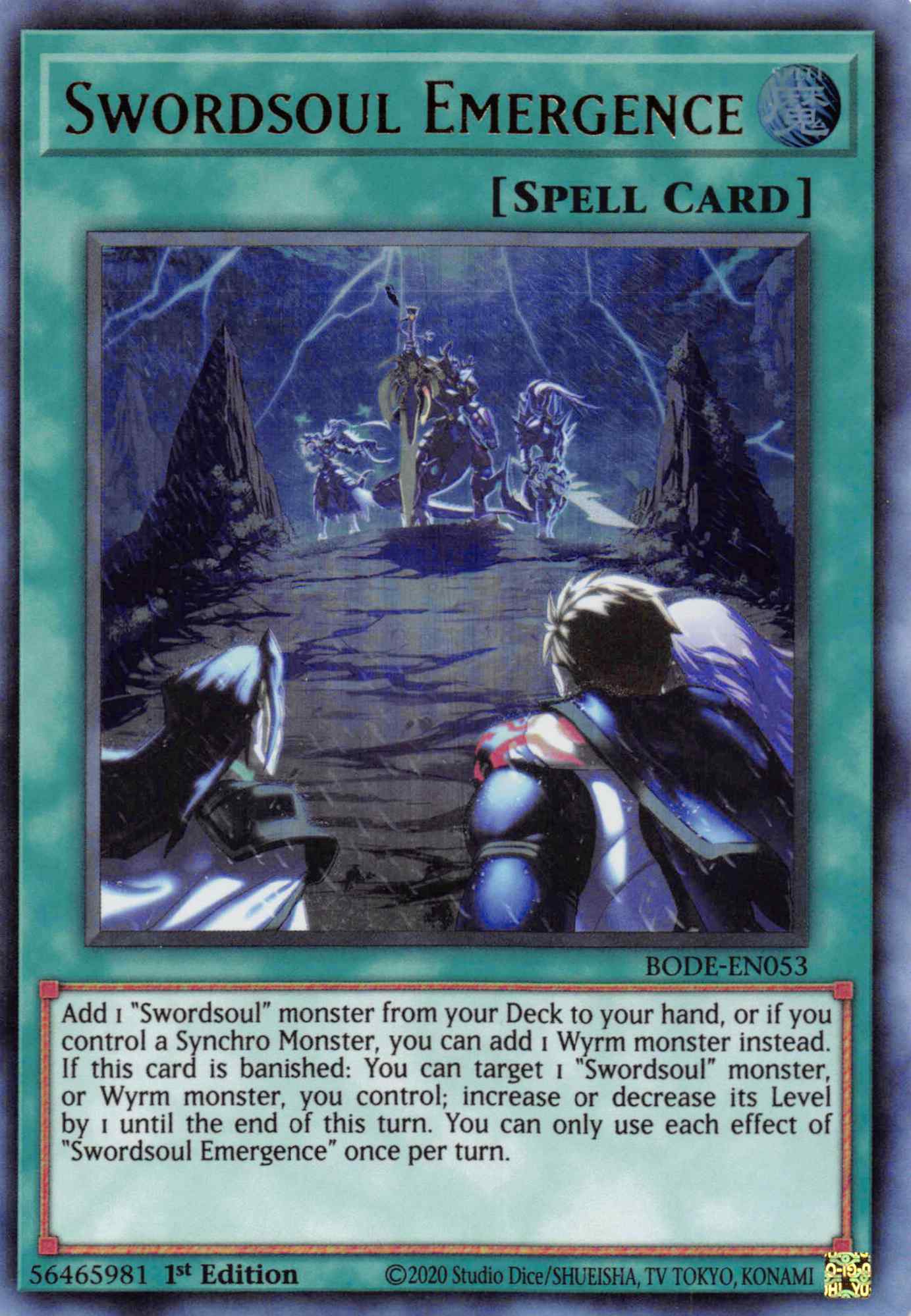 Swordsoul Emergence [BODE-EN053] Ultra Rare | Good Games Morley
