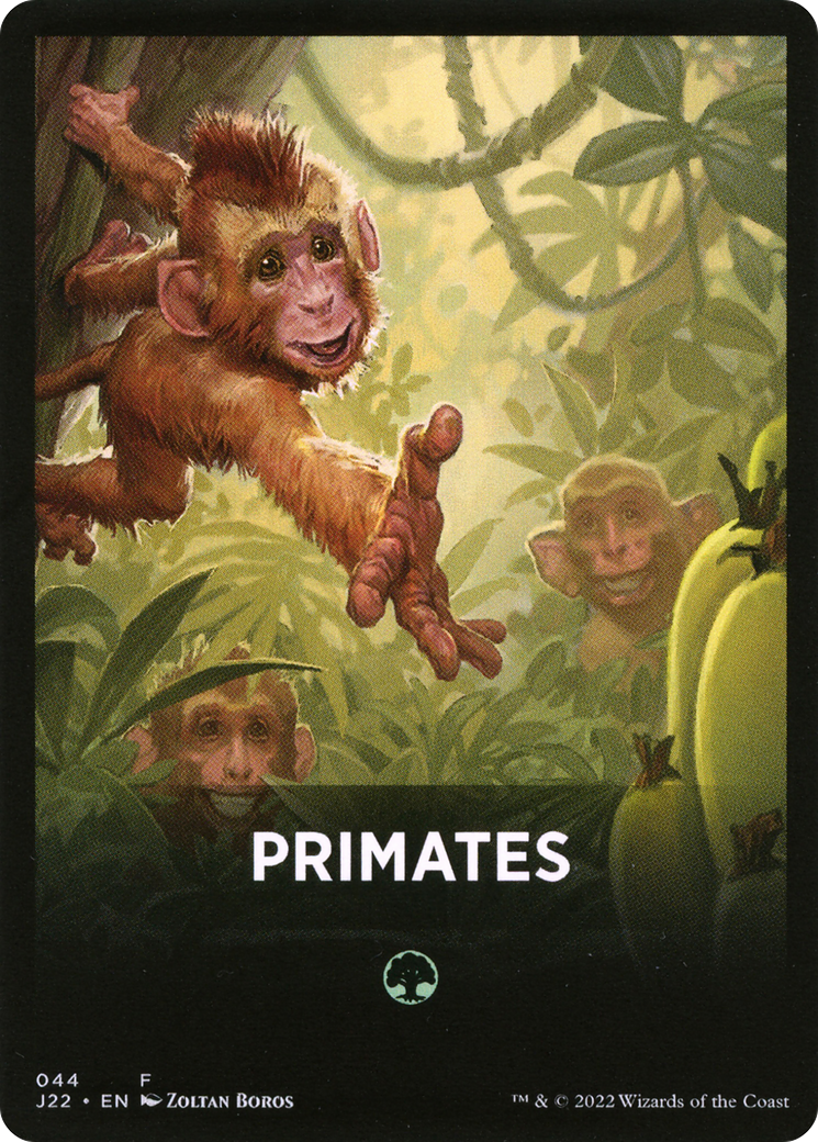 Primates Theme Card [Jumpstart 2022 Front Cards] | Good Games Morley