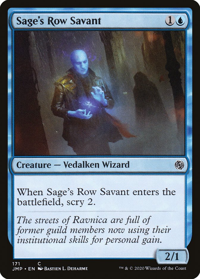 Sage's Row Savant [Jumpstart] | Good Games Morley