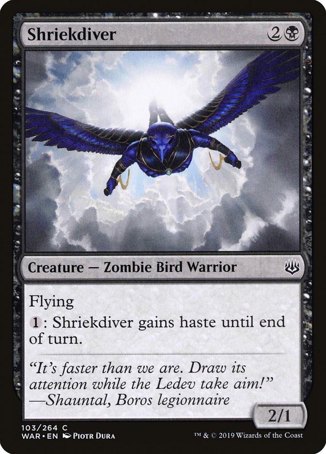 Shriekdiver [War of the Spark] | Good Games Morley