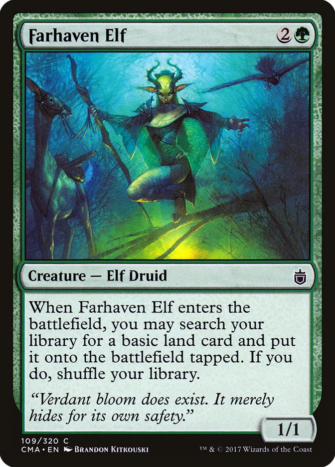 Farhaven Elf [Commander Anthology] | Good Games Morley