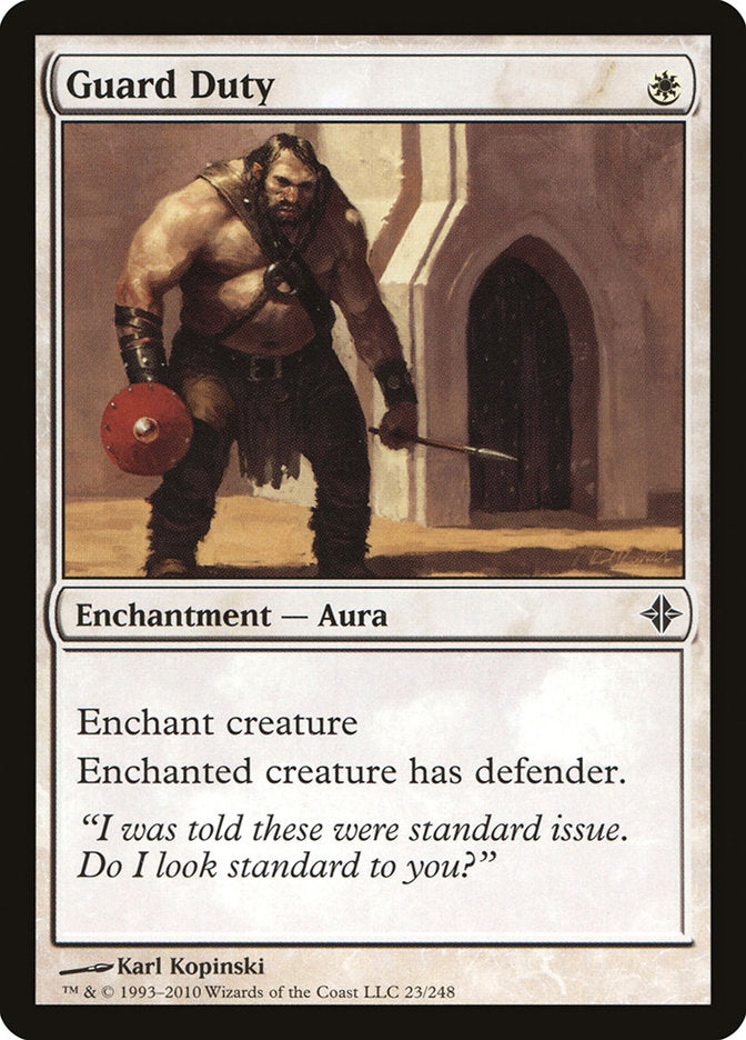 Guard Duty [Rise of the Eldrazi] | Good Games Morley