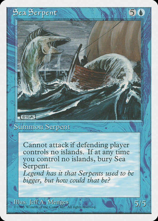 Sea Serpent [Fourth Edition] | Good Games Morley