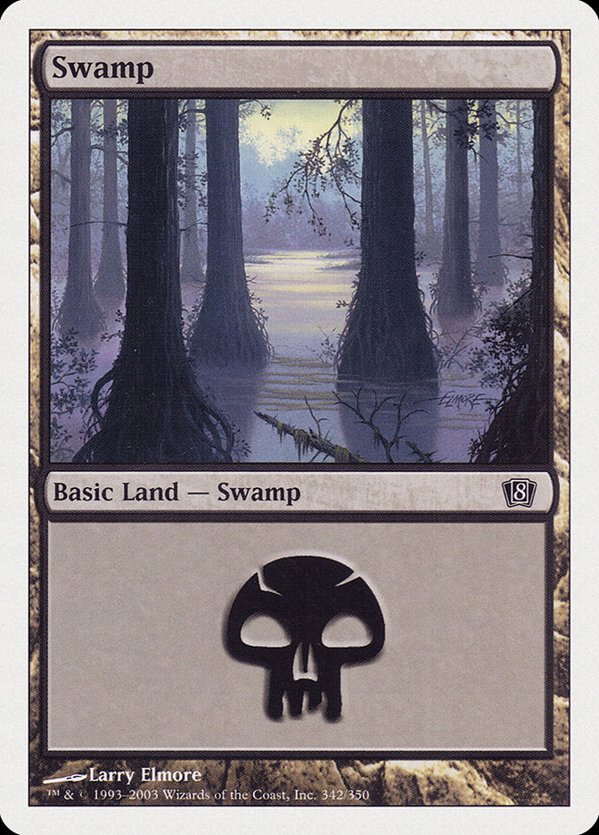 Swamp (342) [Eighth Edition] | Good Games Morley