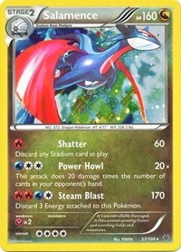 Salamence (57/108) (Cosmos Holo) (Blister Exclusive) [XY: Roaring Skies] | Good Games Morley