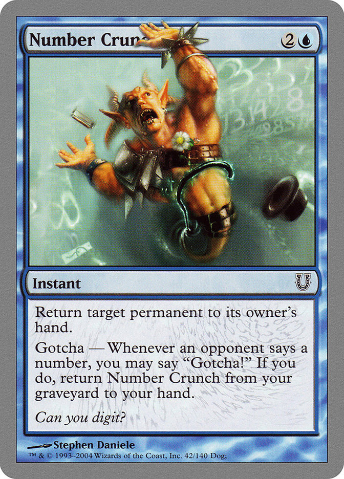 Number Crunch [Unhinged] | Good Games Morley