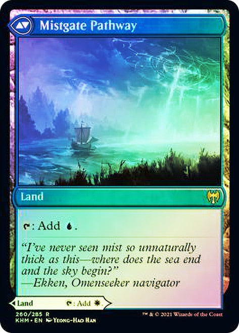 Hengegate Pathway // Mistgate Pathway [Kaldheim Prerelease Promos] | Good Games Morley