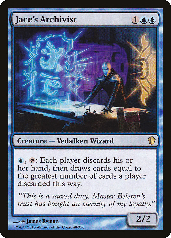 Jace's Archivist [Commander 2013] | Good Games Morley