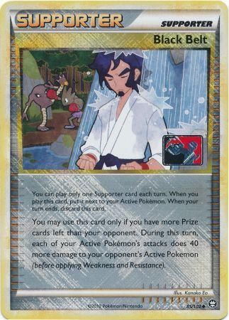 Black Belt (85/102) (League Promo) [HeartGold & SoulSilver: Triumphant] | Good Games Morley