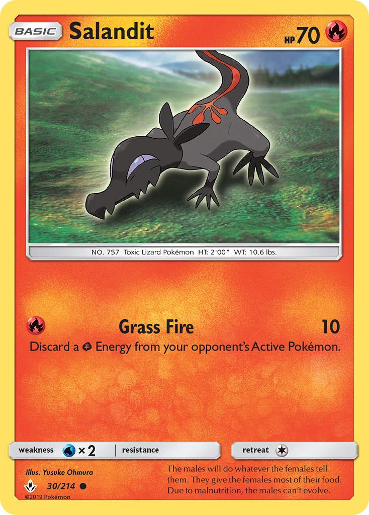 Salandit (30/214) [Sun & Moon: Unbroken Bonds] | Good Games Morley