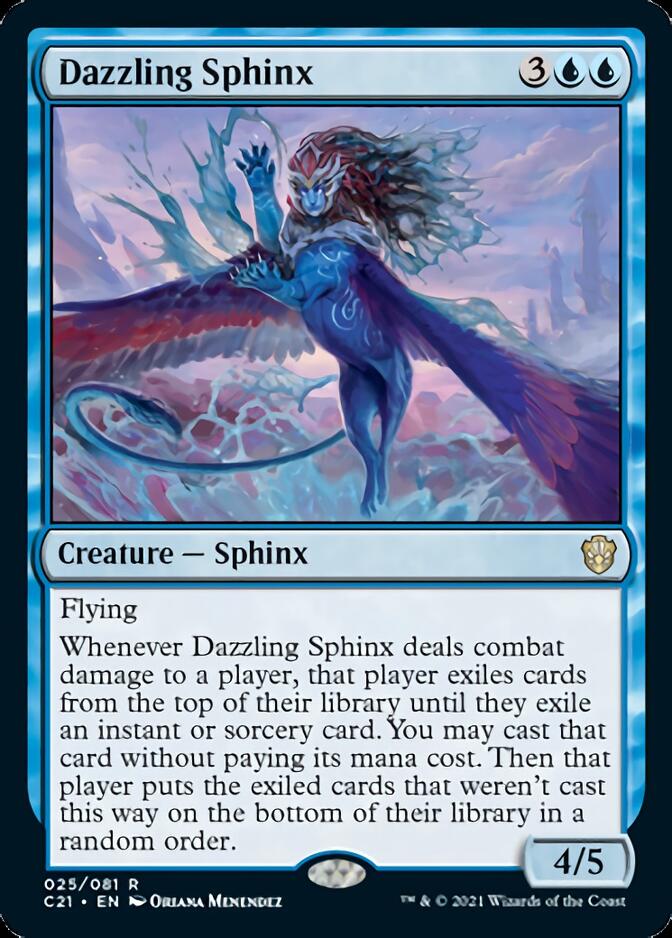 Dazzling Sphinx [Commander 2021] | Good Games Morley